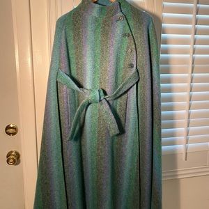 Jimmy Hourihan of Dublin wool cape Vintage